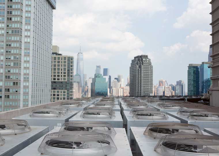 QTS Jersey City data center roof